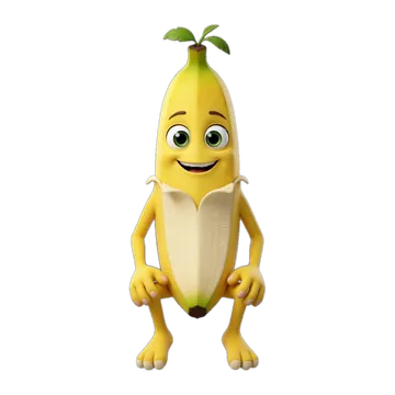 Banana character artwork