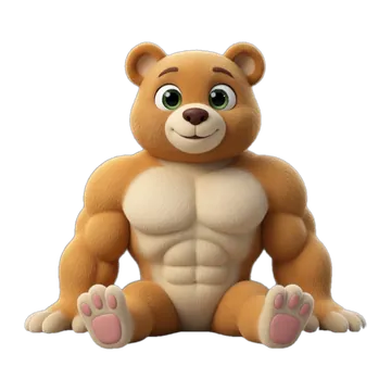 Bearscles character artwork