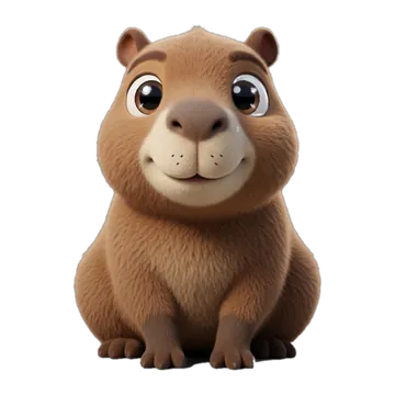 Capybara character artwork