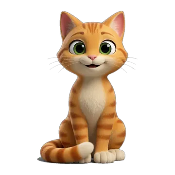Orange Tabby character artwork