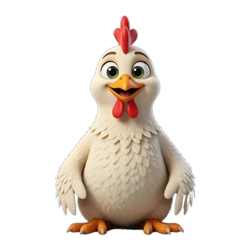 Chicken character artwork