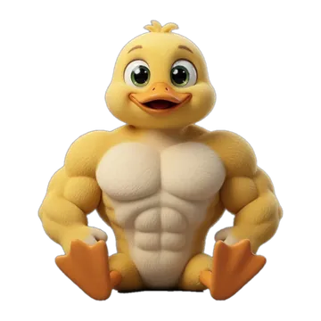 Duckscles character artwork