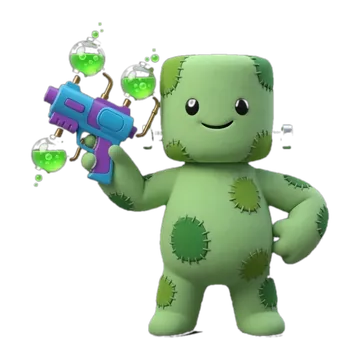 Franken-Mallow character artwork