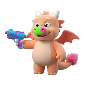 Plush Dragon character artwork