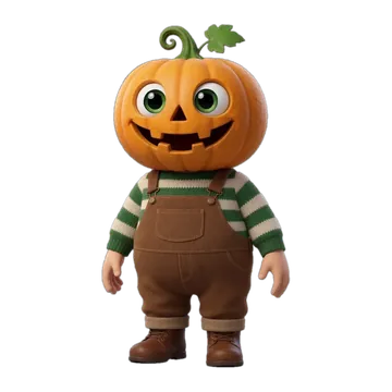 Pumpkin Head character artwork