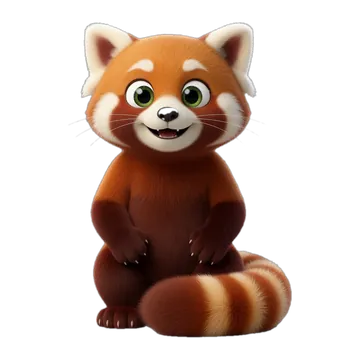 Red Panda character artwork