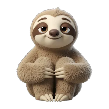 Sloth character artwork