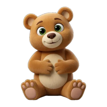 Teddy character artwork
