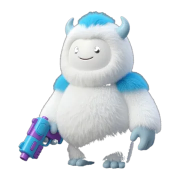 Yeti character artwork