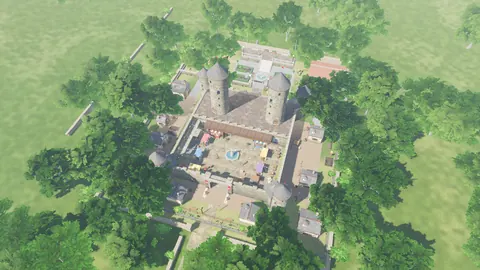 Castle Keep from above