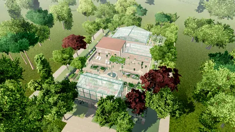 The Conservatory from above