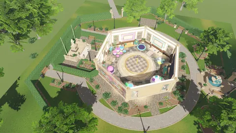 The Waiting Room from above