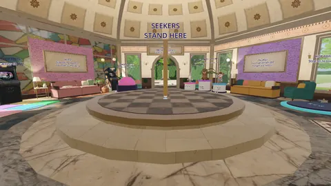 Inside the Waiting Room dome